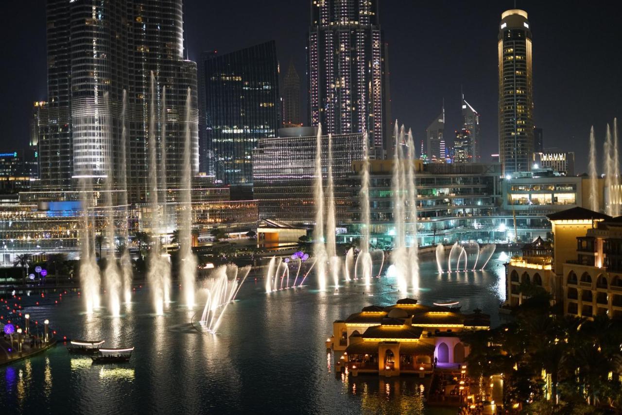 Elite Royal Apartment - Full Burj Khalifa & Fountain View - Ruby Dubaj Kültér fotó