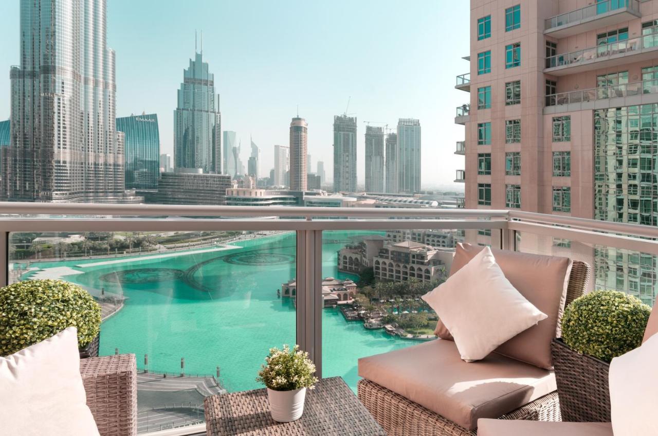 Elite Royal Apartment - Full Burj Khalifa & Fountain View - Ruby Dubaj Kültér fotó