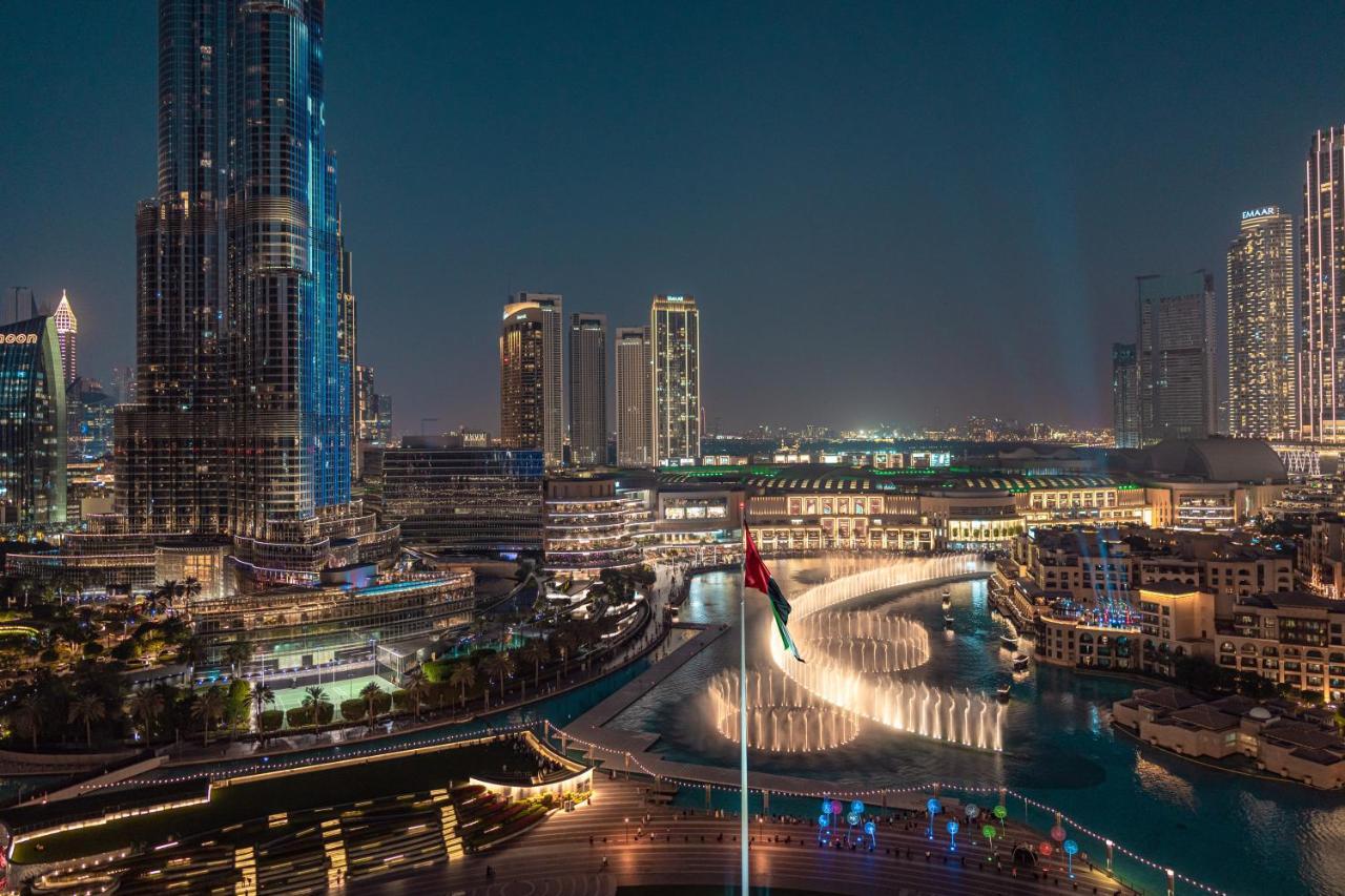 Elite Royal Apartment - Full Burj Khalifa & Fountain View - Ruby Dubaj Kültér fotó